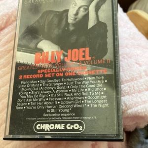 Billy Joel greatest hits volume 2 audio cassette